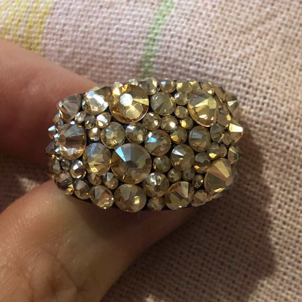 Swarovski Crystal Statement Ring - image 4